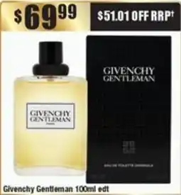 Chemist Warehouse Givenchy Gentleman edt offer