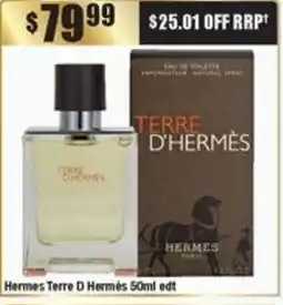 Chemist Warehouse Hermes Terre D Hermès offer