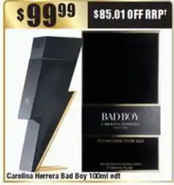 Chemist Warehouse Carolina Herrera Bad Boy offer