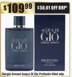 Chemist Warehouse Giorgio Armani Acqua Di Gio Profondo offer