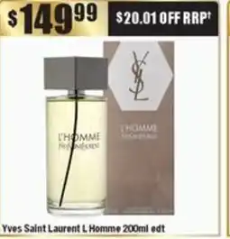 Chemist Warehouse Yves Saint Laurent L Homme offer
