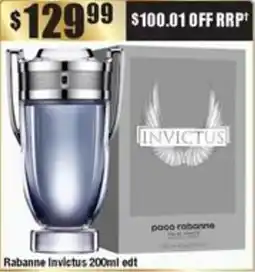 Chemist Warehouse Rabanne Invictus edt offer