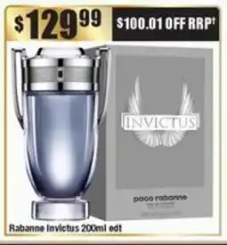 Chemist Warehouse Rabanne Invictus offer