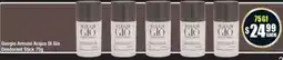 Chemist Warehouse Giorgio Armani Acqua Di Gio Deodorant Stick offer