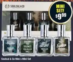 Chemist Warehouse Soulcal & Co Mens Mini Set offer