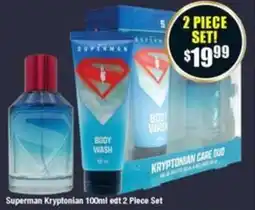 Chemist Warehouse Superman Kryptonian 2 Piece Set offer
