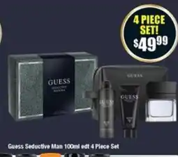 Chemist Warehouse Guess Seductive Man4 Piece Set offer