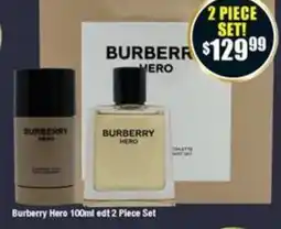 Chemist Warehouse Burberry Hero 2 Piece Set offer