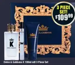 Chemist Warehouse Dolce & Gabbana K 3 Piece Set offer