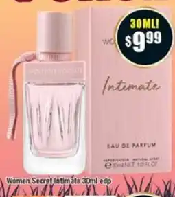 Chemist Warehouse Women Secret Intimate offer