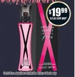 Chemist Warehouse Christia aguilera infinite offer