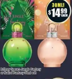 Chemist Warehouse Britney Spears Jungle Fantasy or Naked Fantasy offer