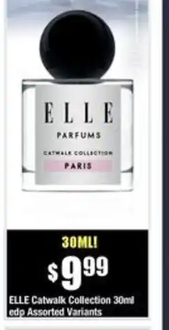 Chemist Warehouse ELLE Catwalk Collection offer