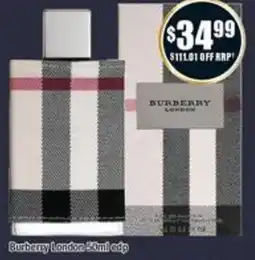 Chemist Warehouse Burberry london offer