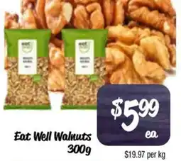 Farmer Jack's Eat Well Walnuts offer
