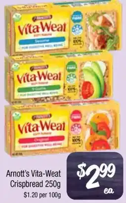 Farmer Jack's Arnott's vita-weat crispbread offer