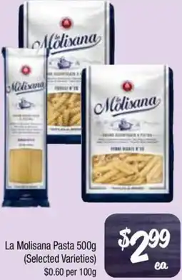 Farmer Jack's La molisana pasta offer