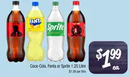 Farmer Jack's Coca-cola, fanta or sprite offer