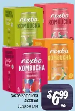 Farmer Jack's Nexba Kombucha offer