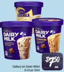 Farmer Jack's Cadbury ice cream offer