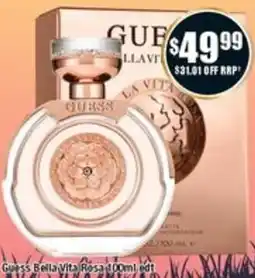 Chemist Warehouse Guess bella vita rosa edt offer