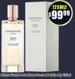 Chemist Warehouse Ariana Grande Love Notes Pressed Petals edp offer