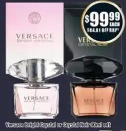 Chemist Warehouse Versace Bright Crystal or Crystal Noir offer