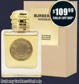Chemist Warehouse Burberry goddess cdp offer