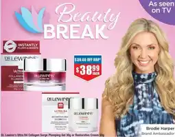 Chemist Warehouse Dr. Lewinn's Ultra R4 Collagen Surge Plumping Gel or Restorative Cream offer