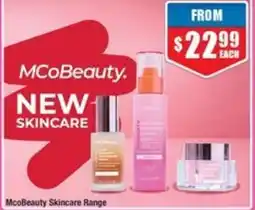 Chemist Warehouse Mcobeauty skincare range offer