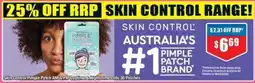 Chemist Warehouse Skin Control Pimple Patch AM & PM Daytime & Night Time Dots 36 Patches offer