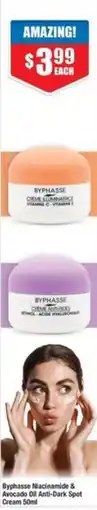 Chemist Warehouse Byphasse niacinamide & avocado oil anti-dark spot cream offer