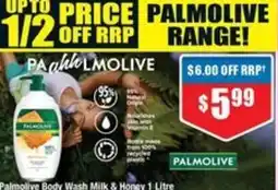 Chemist Warehouse Palmolive body wash milk & honey offer