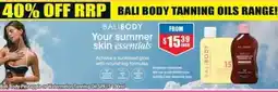 Chemist Warehouse Bali, body pineapple or watermelon tanning on spf15 offer