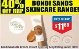 Chemist Warehouse Bondi Sands Be Bronze Instant Bronzing & Hydrating Serum offer