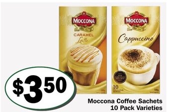 Moccona Coffee Sachets 10 Pack