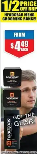 Chemist Warehouse Headgear Men's Grooming Range offer