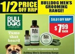 Chemist Warehouse Bulldog Men's Grooming Range offer