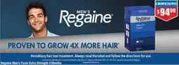Chemist Warehouse Regaine Men's Foam Extra Strength 4 Months offer