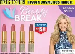 Chemist Warehouse Revlon Super Lustrous Ultra Lipstick Assorted Variants offer