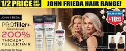 Chemist Warehouse John Frieda Hair Range offer