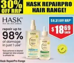 Chemist Warehouse Hask RepairPro Range offer