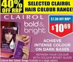 Chemist Warehouse Clairol Hair Colour Range Available in a range colours offer