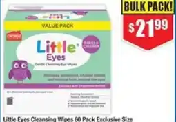 Chemist Warehouse Little Eyes Cleansing Wipes Exclusive Size offer