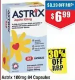 Chemist Warehouse Astrix 100mg 84 Capsules offer
