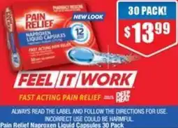 Chemist Warehouse Pain Relief Naproxen Liquid Capsules offer