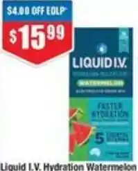 Chemist Warehouse Liquid I.V. Hydration Watermelon offer