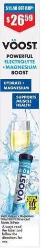 Chemist Warehouse Vöost offer