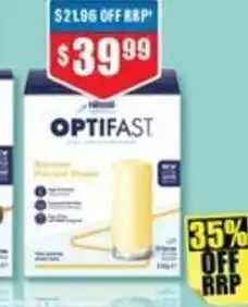 Chemist Warehouse Optifast Assorted Variants offer