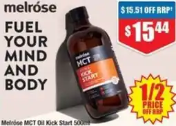 Chemist Warehouse Melrose MCT Oil Kick Start offer